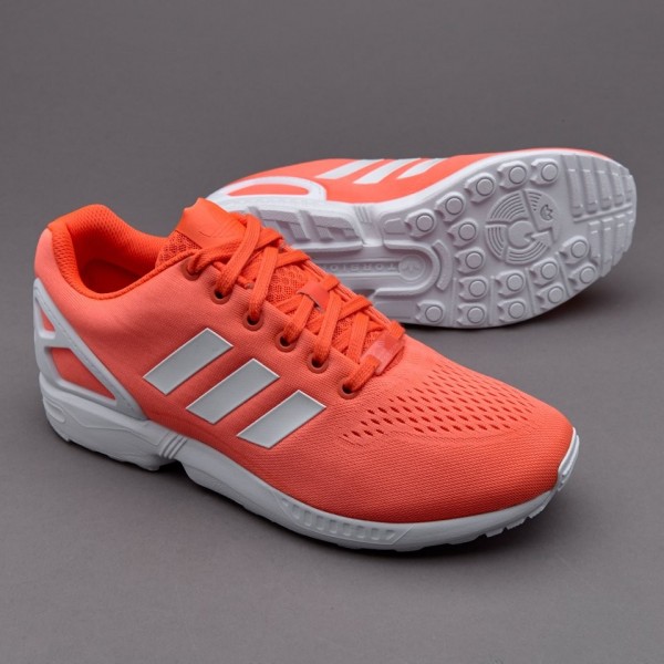 Adidas ZX Flux EM Solar-Rot Weiß Günstig online