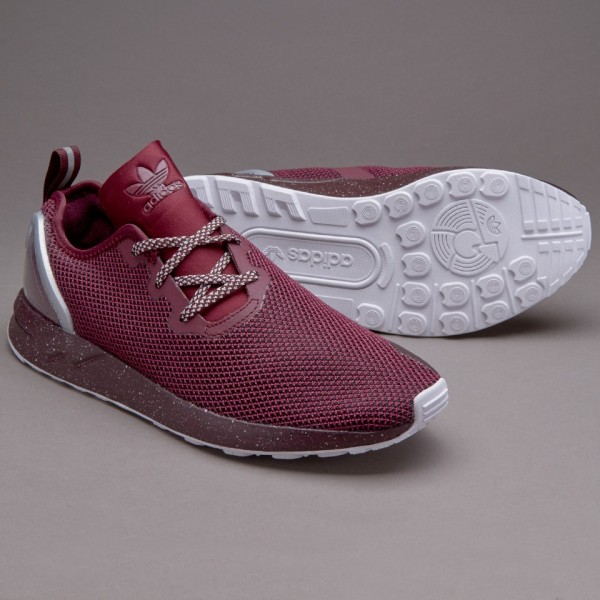 Adidas ZX Flux Racer Asym Maroon Billig