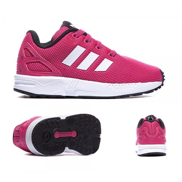 Adidas Originals Nursery ZX Flux Trainer Rosa und ...