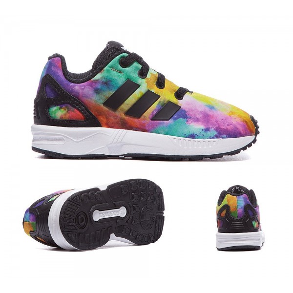 Adidas Originals Nursery ZX Flux Print Sneaker Sch...