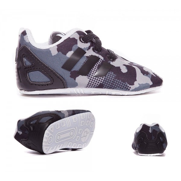 Adidas Originals Krippe ZX Flux Trainer Camo Angeb...