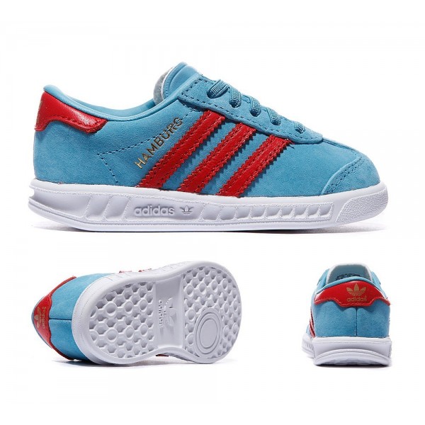 Adidas Originals Nursery Hamburg Trainer Sky und L...