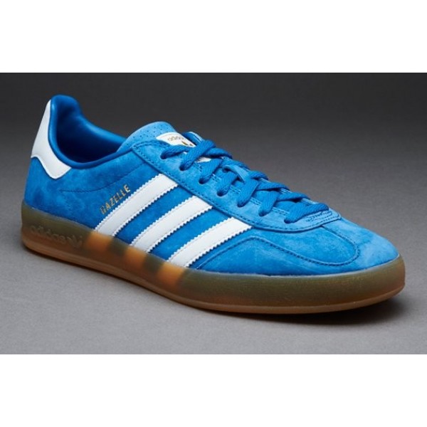 Adidas-Männer Gazelle Indoor-Drossel White Gum On...