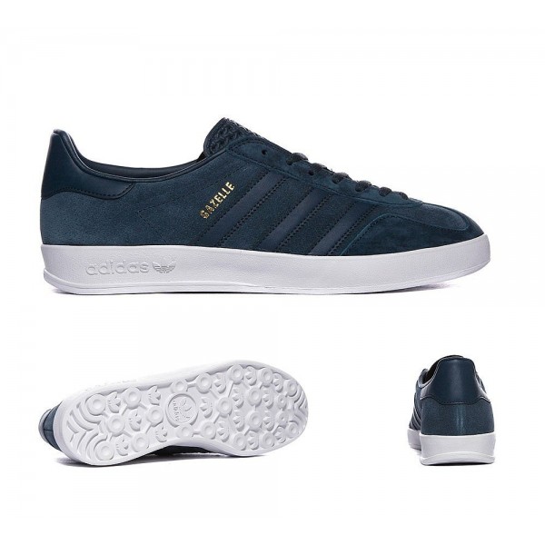 Adidas Originals Gazelle Indoor Trainer Dunkelblau...