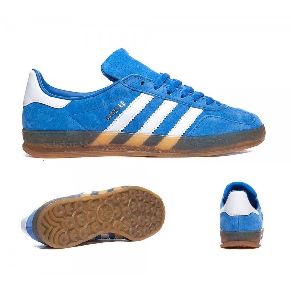 Adidas Originals Gazelle Indoor Trainers Blau Wei...