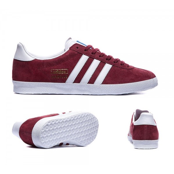 Adidas Originals Gazelle OG Trainer Indigo Burgund...