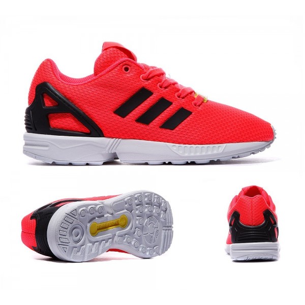 Adidas Originals Infant ZX Flux Trainer Flash-Rot ...