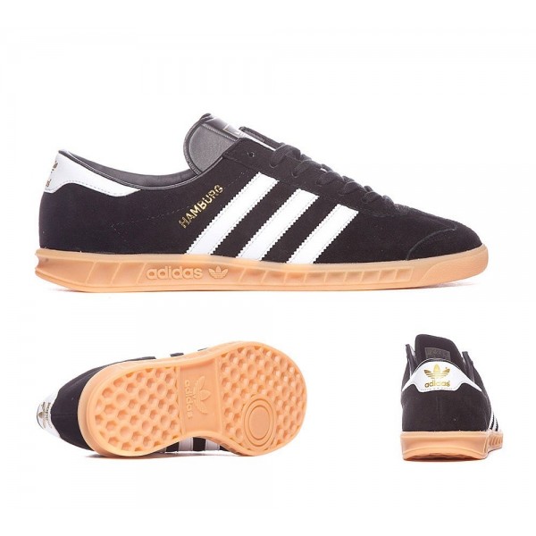 Adidas Originals Hamburg Trainer Core-Schwarzweiss...