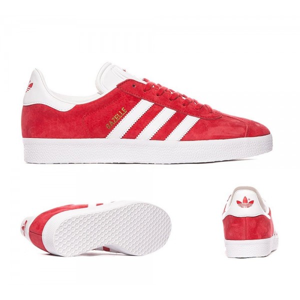 Adidas Originals Gazelle OG Trainer Scarlet und We...