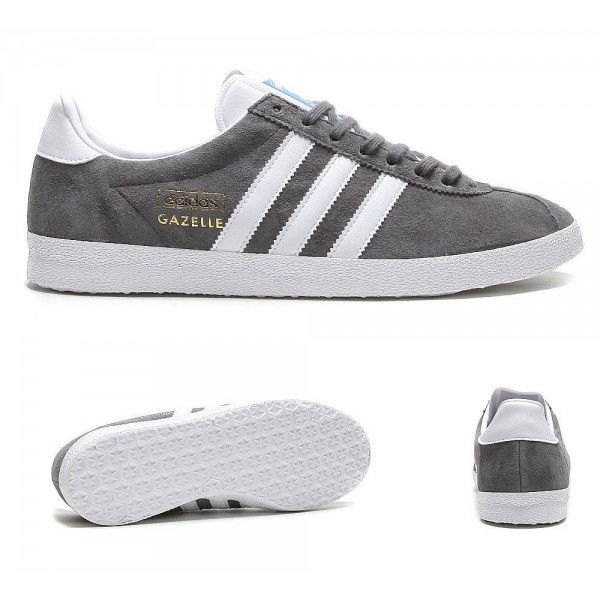 Adidas Originals Gazelle OG Trainer Sharp Grau und...