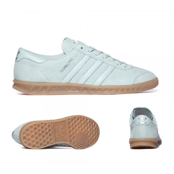 Adidas Originals Hamburg Trainer Vapor Green Mint ...