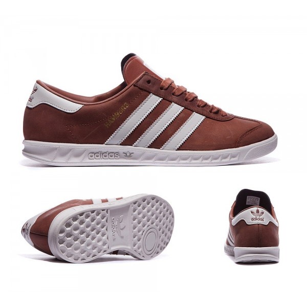 Adidas Originals Hamburg Trainer Redwood und Grau ...