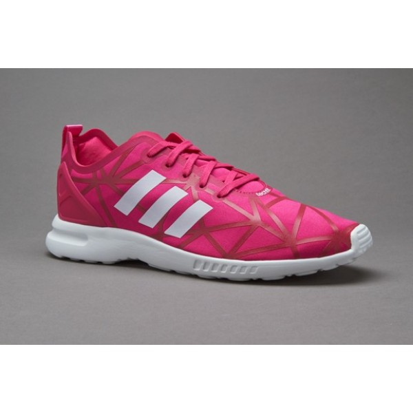 Adidas Damen ZX Flux Glatte Rosa Billig