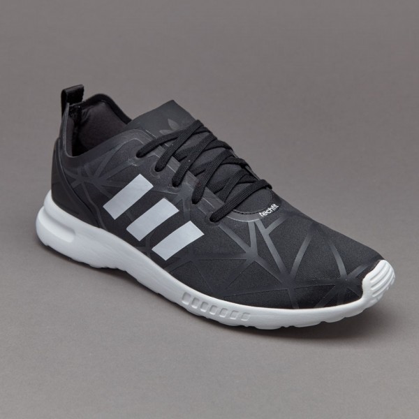 Adidas Damen ZX Flux Glatte Damenschuhe Core-Black...