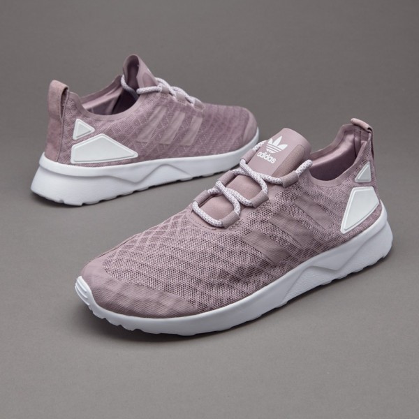 Adidas Damen ZX Flux Verve Blanch Lila Core-Weiß ...