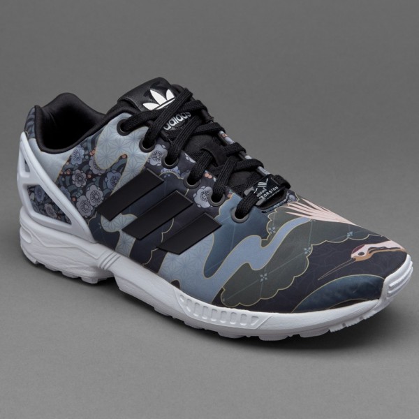 Adidas Damen ZX Flux Core-Schwarz Bequem