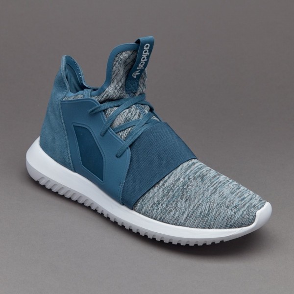 Adidas Damen Tubular Defiant Blanch Blau Core-Wei...