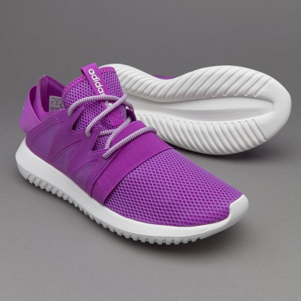 Adidas Damen Tubular Viral Shock Lila Core-Weiß O...