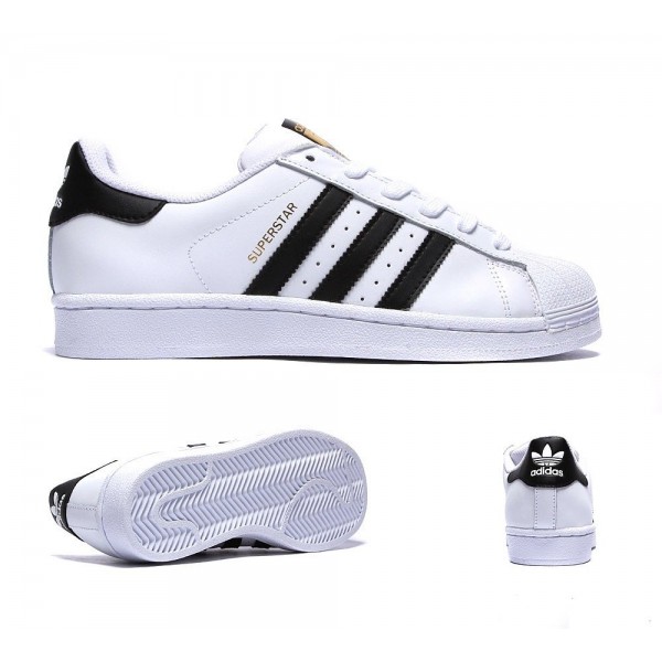 Adidas Originals Damen Superstar-Trainer Weiß und...