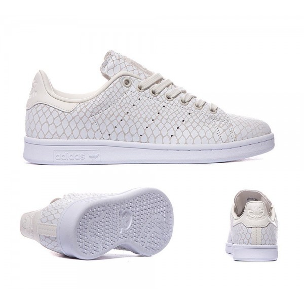 Adidas Originals Damen Stan Smith Croc Trainer Off...