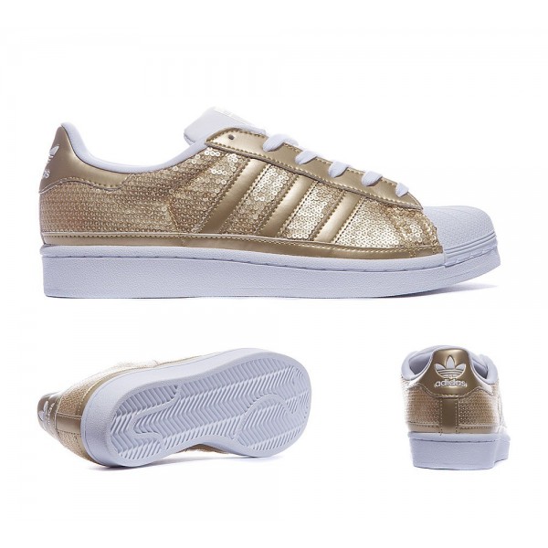 Adidas Originals Damen Superstar SequTrainers Meta...