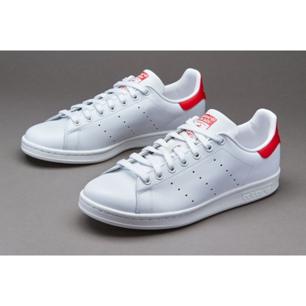 Adidas Stan Smith Lauf Weiß Collegiate Red Online...