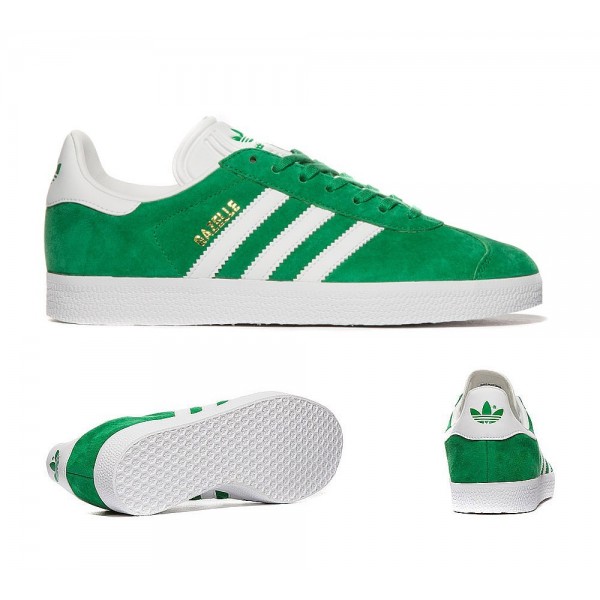 Adidas Originals Damen Gazelle Trainer Grün und W...