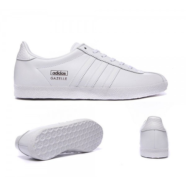 Adidas Originals Damen Gazelle OG Sneaker Weiß Ve...