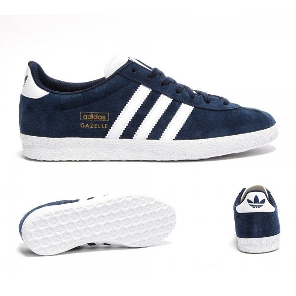 Adidas Originals Damen Gazelle OG Trainer Dark Ind...