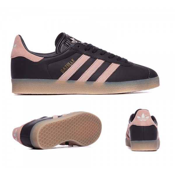 Adidas Originals Damen Gazelle Sneaker Schwarz Vap...