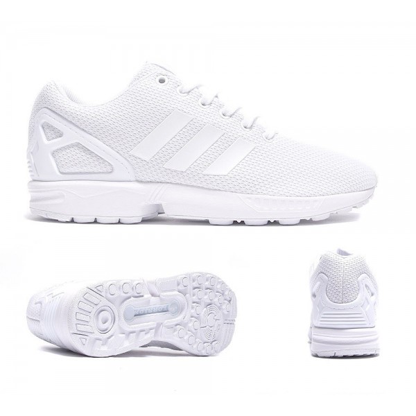 Adidas Originals ZX Flux Sneaker Weiß und Off Whi...