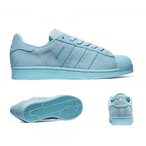 Adidas Originals Superstar Mono Trainers Klar Aqua...